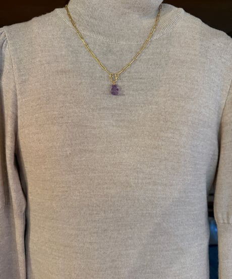 Hima ヒマ 22kgold グレープ グミベア ペンダント