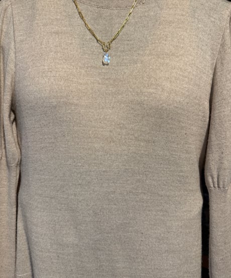 Hima ヒマ 22kgold グミベア ムーンストーン ペンダント