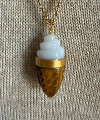 Hima ヒマ 22Kgold バニラソフトクリーム チャーム