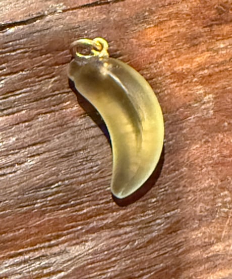 Hima ヒマ 22kgold レモンクォーツ バナナ チャーム