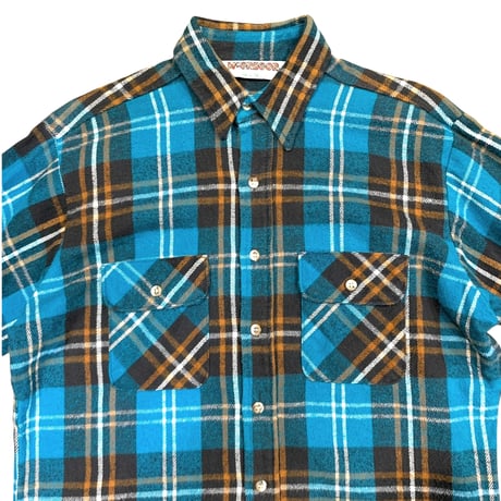 80-90's McGREGOR HEAVY FLANNEL SHIRT size L
