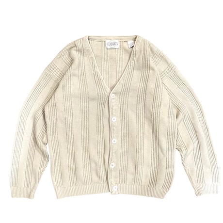 90-00's ACRYLIC CARDIGAN size M