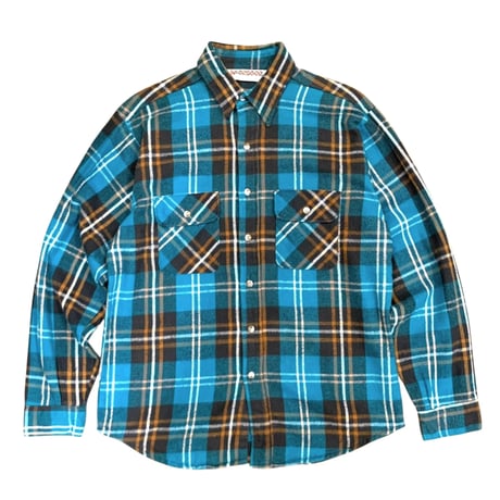 80-90's McGREGOR HEAVY FLANNEL SHIRT size L