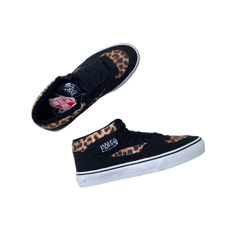 New VANS Leopard Half Cab Size-US9 27cm