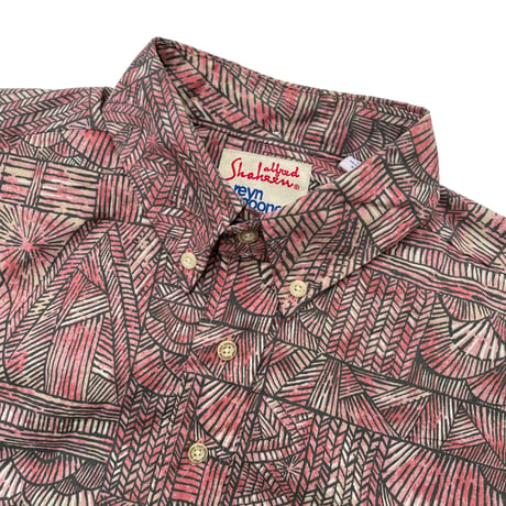 Alfred Shaheen by Reyn Spooner Pullover Aloha Shirt  Size-M