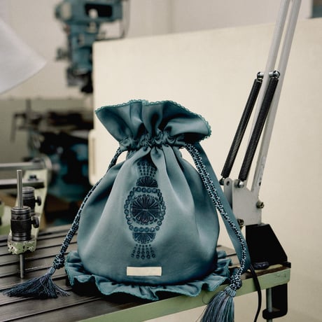 【 ritsu 予約 】 3D-printed Miyazaki fruits Draw String Bag  -2027年3月～5月発送予定-