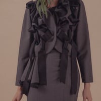 【 overlace 予約 】 ribbon jacket