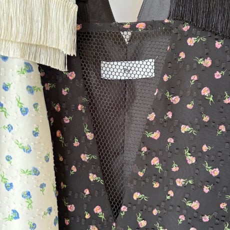 【 PoI 】 flower jaquard dress