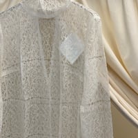 【 HOUGA 】 plume tops