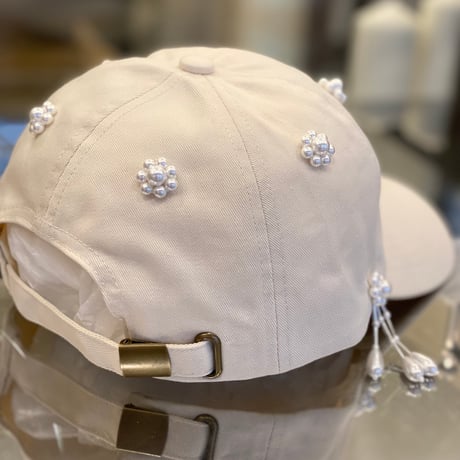 【 overlace 】 twin flower bijou cap
