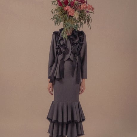 【 overlace 予約 】 ribbon jacket