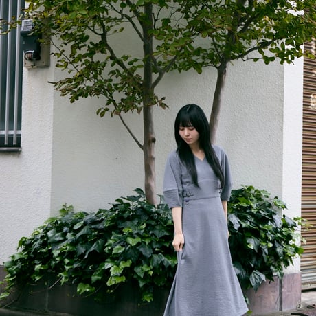 【 daichïogata 予約 】 SEERSUCKER DRESS -2027年3月下旬～4月中旬発送予定-