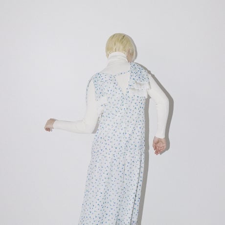 【 PoI 】 flower jaquard dress
