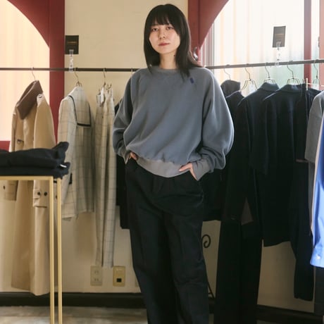 【 daichïogata 】BOA PULLOVER -SAX BLUE-