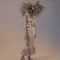 【 overlace 予約 】 bulb blouse