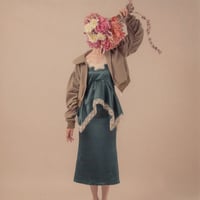 【 overlace 予約 】 slip dress