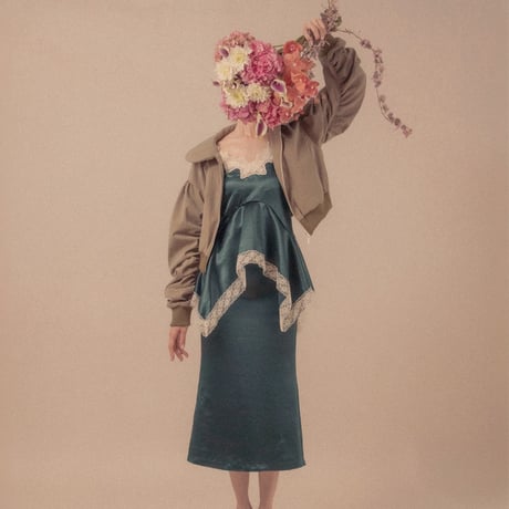 【 overlace 予約 】 slip dress