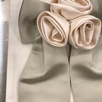 【 Kanako Tamura 】 Satin Rose Barrette