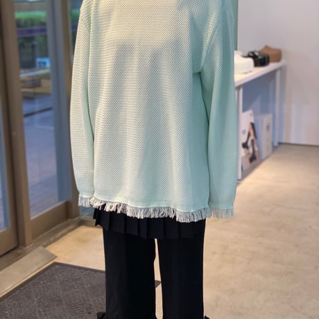 【 PoI 予約 】 fringed knit PO -2027年3月発送予定-