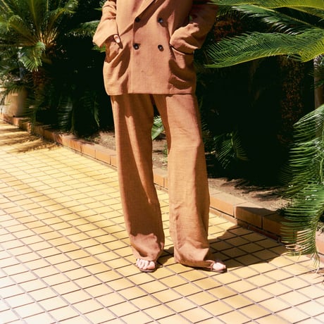 【 ritsu 予約 】 Multi pocket belt loop trousers -2027年3月～5月発送予定-