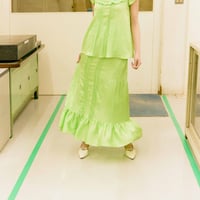 【 ritsu 予約 】 Frill High-Waisted Skirt -2027年3月～5月発送予定-