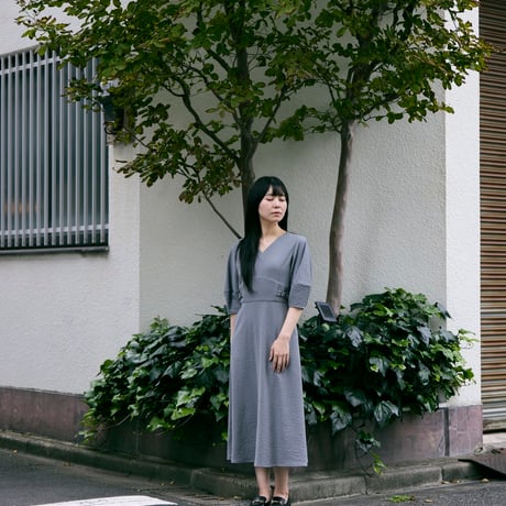 【 daichïogata 予約 】 SEERSUCKER DRESS -2027年3月下旬～4月中旬発送予定-