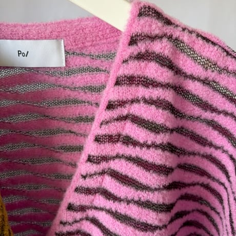 【 PoI 】 jaquard nami knit CD