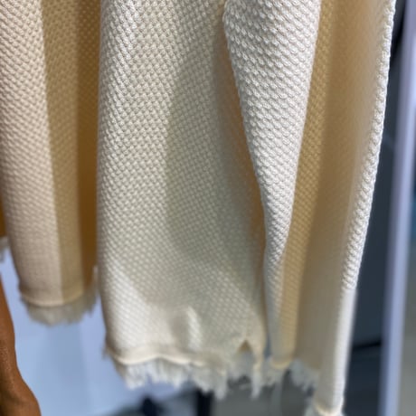 【 PoI 予約 】 fringed knit PO -2027年3月発送予定-