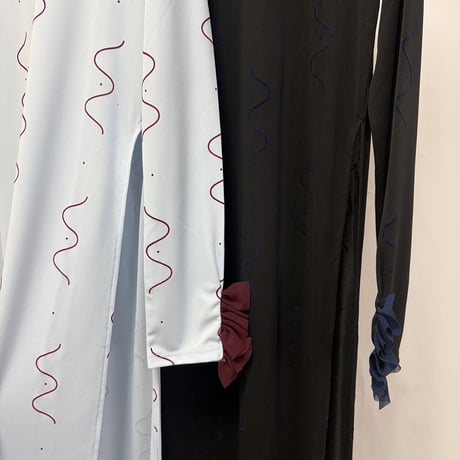 【 PoI 予約 】 flocky print dress -2027年3月発送予定-