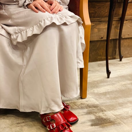 【 HOUGA 】 two-step shoes