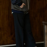 【 daichïogata 予約 】 SEERSUCKER STANDARD TROUSERS -2027年3月発送予定-