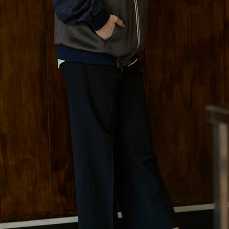 【 daichïogata 予約 】 SEERSUCKER STANDARD TROUSERS -2027年3月発送予定-