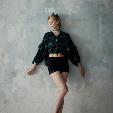 【 kwotias 予約】 dusk garden blouse -2027年3月上旬発送予定-