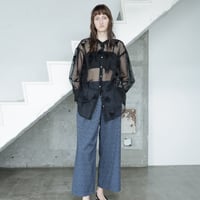 【 MAHOROOGINO 予約 】 Tonal Jacquard Wrap Pants -2027年3月～4月発送予定-