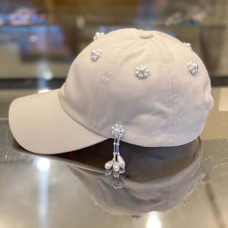 【 overlace 】 twin flower bijou cap