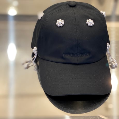 【 overlace 】 twin flower bijou cap