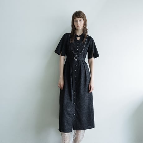 【 MAHOROOGINO 予約 】 Tonal Jacquard Onepiece -2027年3月～4月発送予定-