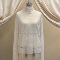 【 HOUGA 】 plume tops