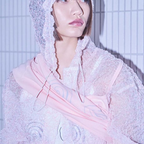 【 PoI 予約 】 embroidered hoodie -2027年3月発送予定-