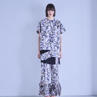 【 PoI 予約 】 flower frill pants -2027年2月発送予定-