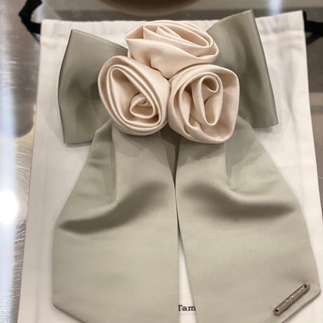 【 Kanako Tamura 】 Satin Rose Barrette