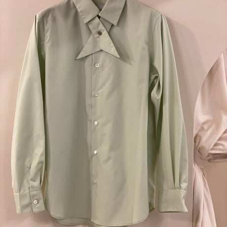 【 daichïogata 予約 】 STANDARD CROSSTIE SHIRT -2027年3月中旬～4月中旬発送予定-