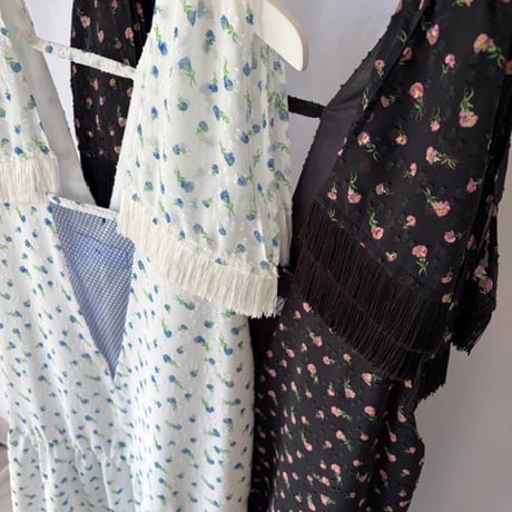 【 PoI 】 flower jaquard dress