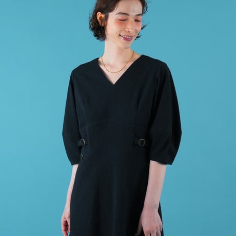 【 daichïogata 予約 】 SEERSUCKER DRESS -2027年3月下旬～4月中旬発送予定-