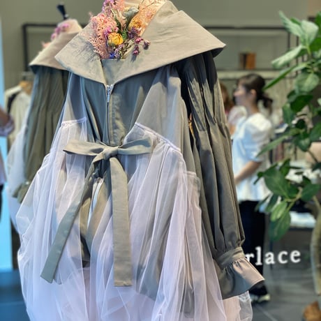 【 overlace 予約 】 bulb coat