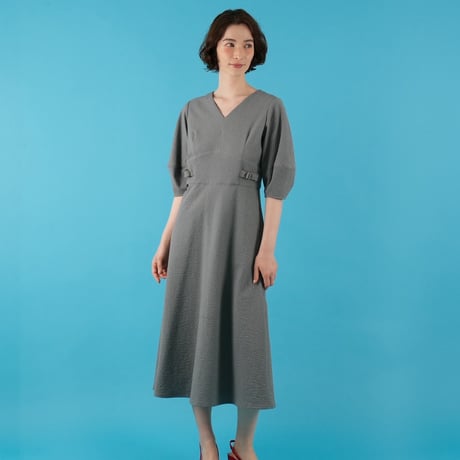 【 daichïogata 予約 】 SEERSUCKER DRESS -2027年3月下旬～4月中旬発送予定-