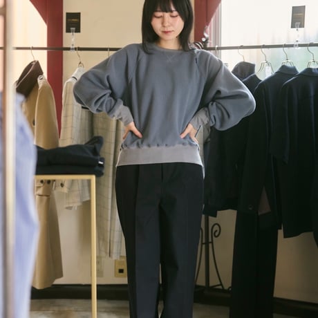【 daichïogata 】BOA PULLOVER -SAX BLUE-