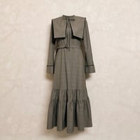 【 Ruimeme 予約 】 Laurence dress (check) -2026年12月～2027年1月発送予定-