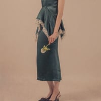 【 overlace 予約 】 slip dress