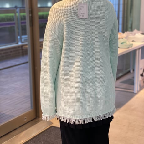 【 PoI 予約 】 fringed knit PO -2027年3月発送予定-